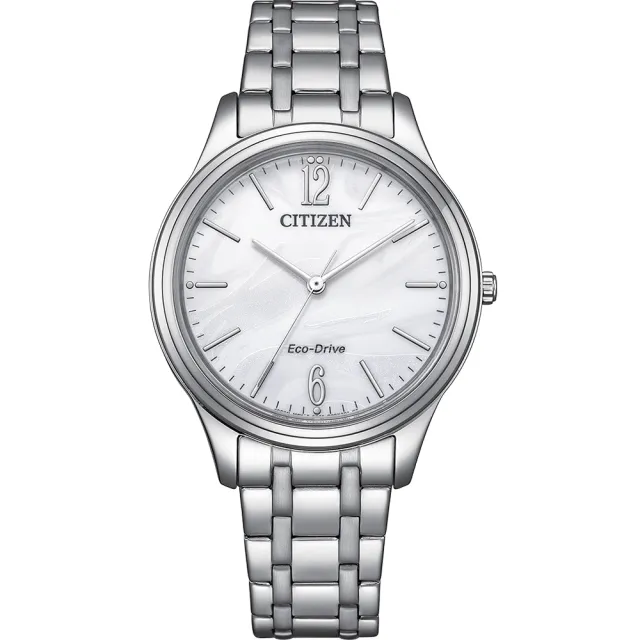 【CITIZEN 星辰】光動能大三針時尚錶銀(EM0416-78A)