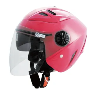 【GP-5】232 素色 珍珠糖果桃紅 L 3/4罩(安全帽│鏡片│半罩│全可拆│開放式安全帽)