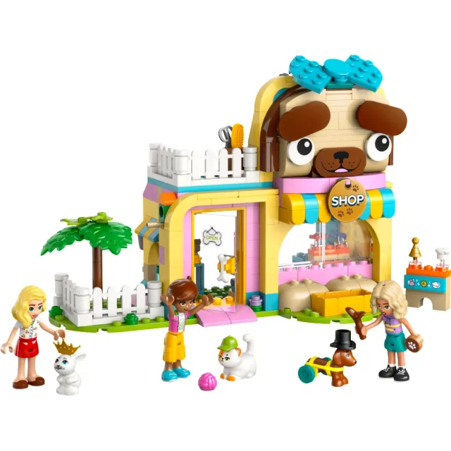 【LEGO 樂高】Friends 42650 寵物飾品店(商店玩具 兒童玩具 積木 禮物)