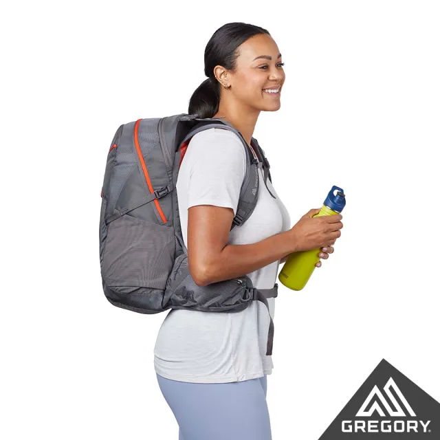 【Gregory官方直營】女 25L MAYA 多功能 登山背包 登山包 單日登山包 夕陽灰 風暴藍 鳶尾紅