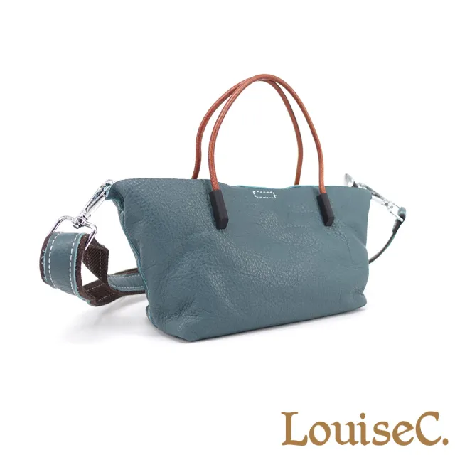 【LouiseC.】雙11 Tree House 牛皮 簡約托特TOTE 手提斜背小真皮包 3色 多隔層設計 真皮包包 CC308