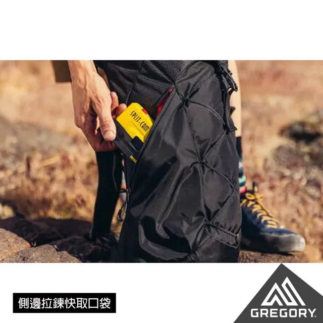 【Gregory官方直營】18L ARRIO 多功能 登山背包 磚石紅 碳黑 火花藍(抗撕裂 耐用 登山包 單日登山)