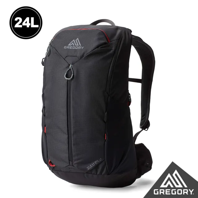 【Gregory官方直營】24L ZULU LT 多功能 背包 登山包 多色可選(透氣背板 臀帶 單日登山包 健行包 水袋包)