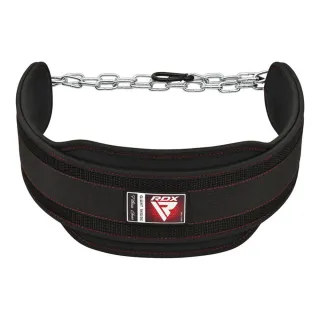 【RDX】英國RDX 10mm負重腰帶(腰帶 引體向上 負重 鎖鏈腰帶 WDB-T7B)