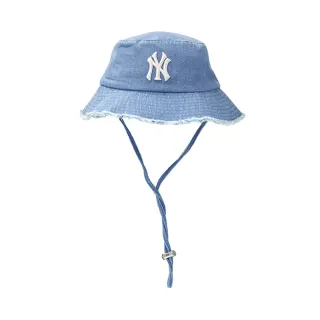 【MLB】牛仔丹寧漁夫帽 紐約洋基隊(3AHTD025N-50BLL)