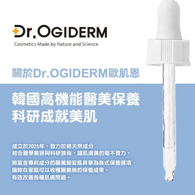 【韓國美膚】Dr.OGIDERM歐肌恩安瓶面膜-10片盒裝/5款任選(美白/保濕/舒緩/緊緻拉提/控油保濕)