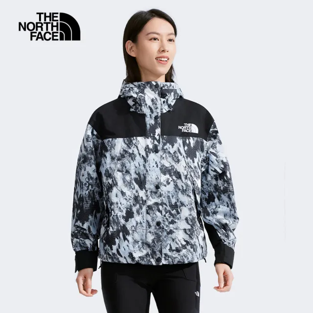 【The North Face】TNF DryVent防水透氣衝鋒衣 W DRYVENT MONO MOUNTAIN JACKET 女 藍(NF0A88YX8T0)