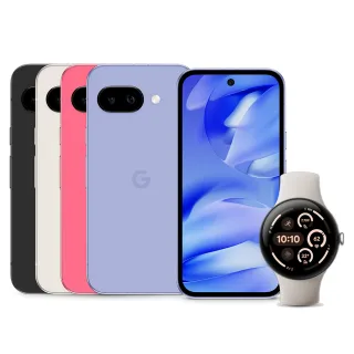 【Google】Pixel 9a 5G 6.3吋(8G/128G/Tensor G4/4800萬鏡頭畫素/AI手機) Pixel Watch3 41mm BT版