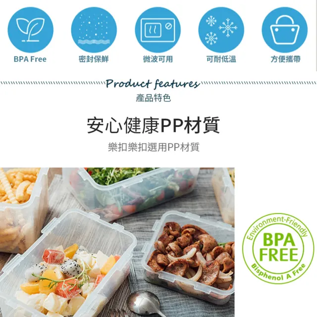 【LocknLock 樂扣樂扣】官方直營 PP手提保鮮盒 12L/長方形(儲物容器/收納/密封/儲物箱/收納盒)