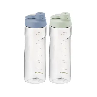 【LocknLock 樂扣樂扣】官方直營 Tritan簡約好握水壺 730ml(二色任選/運動水壺/組合用)