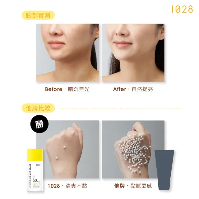 【1028】超能曬維他命C水感防曬乳SPF50+ PA++++