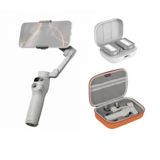 【DJI】Osmo Mobile 7 手持雲台/手機三軸穩定器 + 專屬補光燈 + 專屬收納包(公司貨)