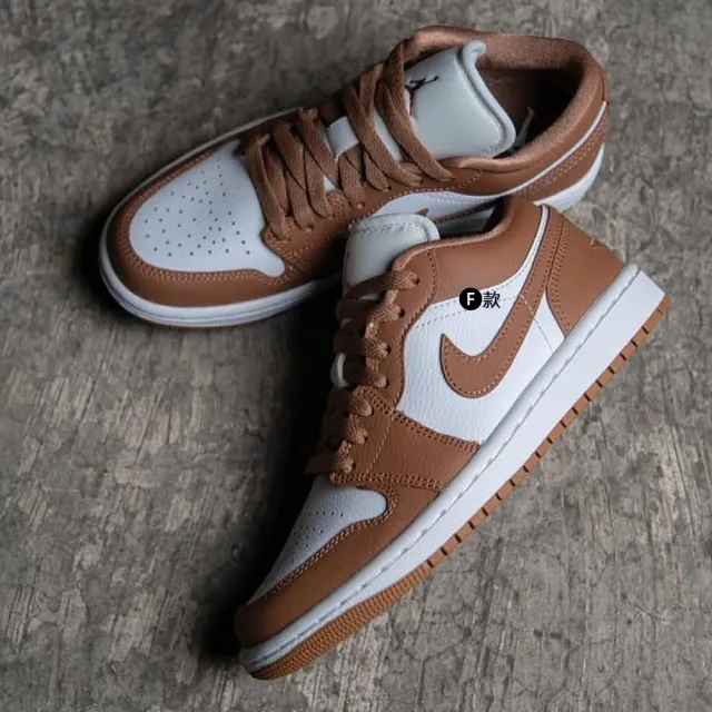 【NIKE 耐吉】運動鞋 休閒鞋 AIR JORDAN 1 LOW 女鞋 男鞋 白粉灰 黑摩卡 小Dior AJ1 多款(DC0774-103&)
