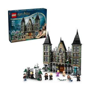 【LEGO 樂高】哈利波特系列 76453 馬份莊園(Harry Potter 馬份莊園模型 死神的聖物 兒童玩具 禮物)