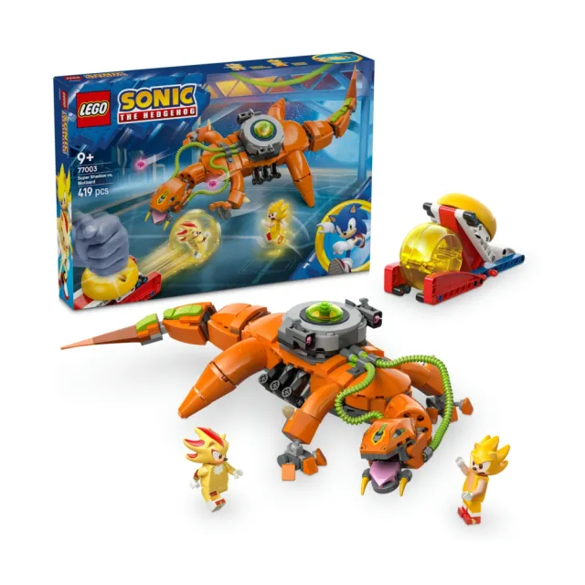 【LEGO 樂高】音速小子系列 77003 超級夏特大戰生化蜥蜴(Biolizard 任天堂 兒童玩具 積木 禮物)