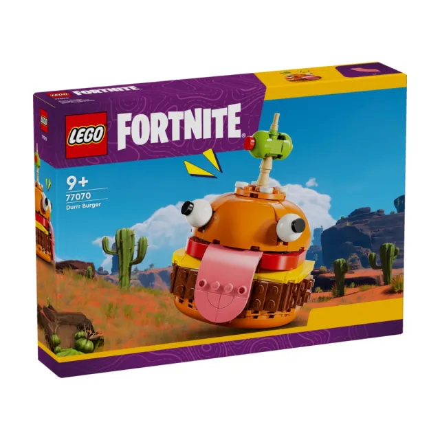 【LEGO 樂高】要塞英雄系列 77070 杜爾漢堡(Fortnite Durrr Burger 兒童玩具 積木 禮物)