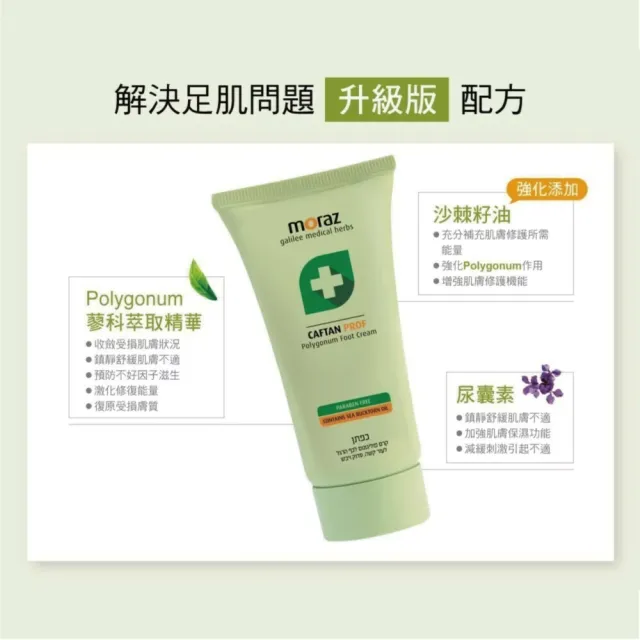【Moraz 茉娜姿】足部修護霜100ml(專業版PROF)