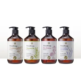 【JustHerb香草集】精油系列洗髮精500ml(多款任選)