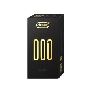 【Durex 杜蕾斯】001水性PU｜衛生套保險套 標準裝6入(保險套 衛生套 情趣 情趣職人)