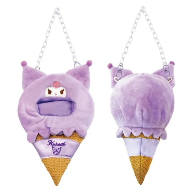 【小禮堂】Sanrio 三麗鷗 換裝玩偶通用服飾配件 甜筒款 Kitty 美樂地 酷洛米(平輸品)