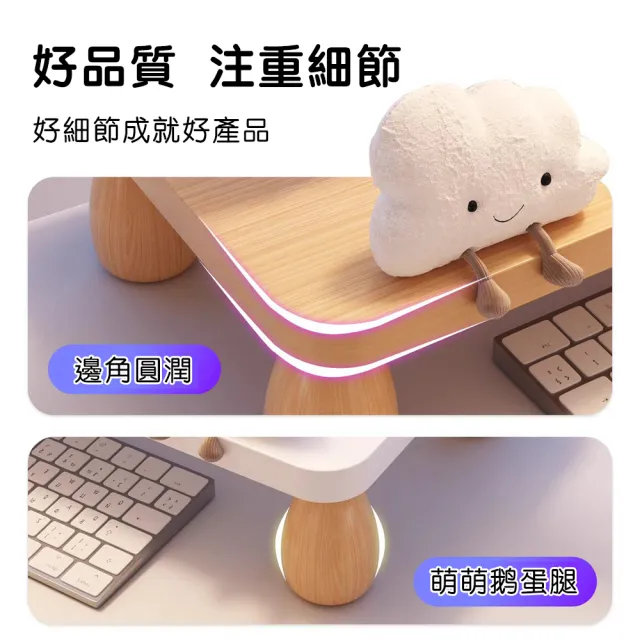 【Future goal居家生活館】電腦增高架 螢幕增高架 顯示器支架(電腦架螢幕架螢幕置物架螢幕支架 電腦螢幕架)