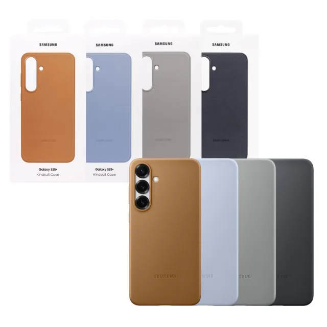 【Samsung 三星】Galaxy S25+ 原廠純素皮革保護殼(EF-VS936)