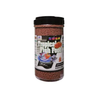 【AQUAFUN 水之樂】增豔飼料 中粒 2000ml/1050g(適用熱帶魚/七彩/血鸚鵡/慈鯛科/金魚)