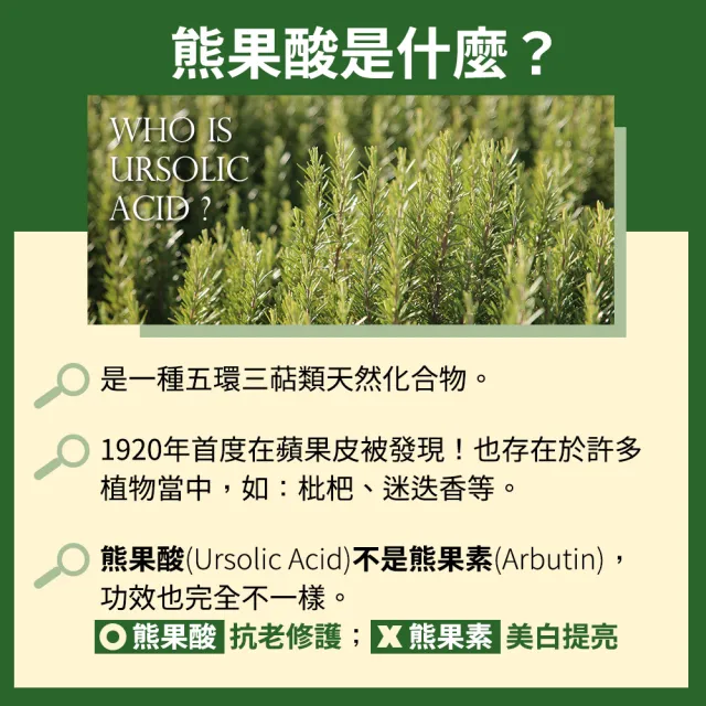 【Dr.Hsieh 達特醫】18+2%UrMA杏仁熊果酸更新精華30ml(高效煥膚/抗老抗痘/官方直營)