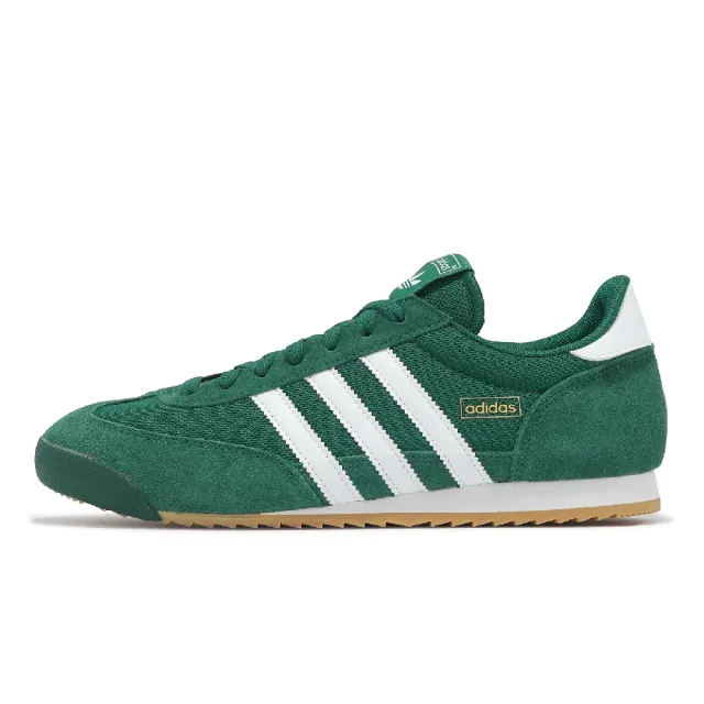 【adidas 愛迪達】休閒鞋 R71 男鞋 綠 白 膠底 麂皮 復古 愛迪達(IH1326)