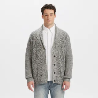 【LEVIS 官方旗艦】男款 針織外套 針織開襟毛衣  熱賣單品 001DT-0001