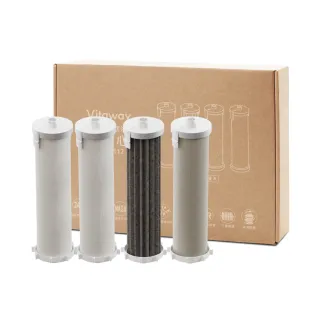 【Vitaway維他惠】奈米微礦直飲淨水器 WP-NF112專用濾心組-陳月卿推薦(一年份-4支入)