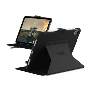 【UAG】iPad 11/10.9吋耐衝擊極簡保護殼-黑(A16 防摔殼 平板殼保護殼)