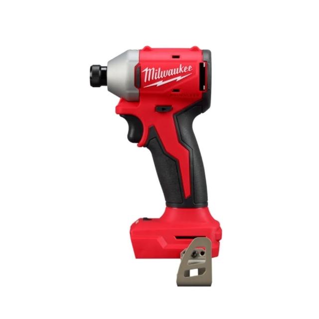 【Milwaukee 美沃奇】美沃奇18V鋰電無碳刷精銳衝擊起子機電鑽 FID3入門款(M18 BLIDR單5.0提袋版)