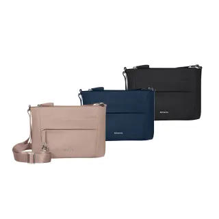 【Samsonite 新秀麗】MOVE 5.0 經典時尚輕量三層拉鍊/斜肩包/女包/側背包/單肩包/小包(多色可選)