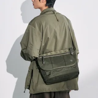 【PORTER INTERNATIONAL】自信經典NEW HEAT郵差包(森林綠)