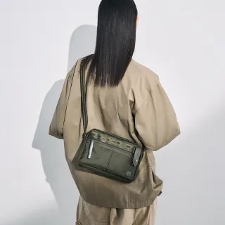 【PORTER INTERNATIONAL】自信經典NEW HEAT斜背包(森林綠)