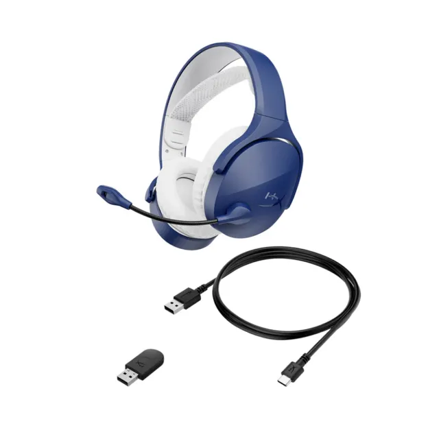 【HyperX】HyperX Cloud Jet - Wireless Gaming Headset — 無線電競耳機 藍色(AM7A0AA)