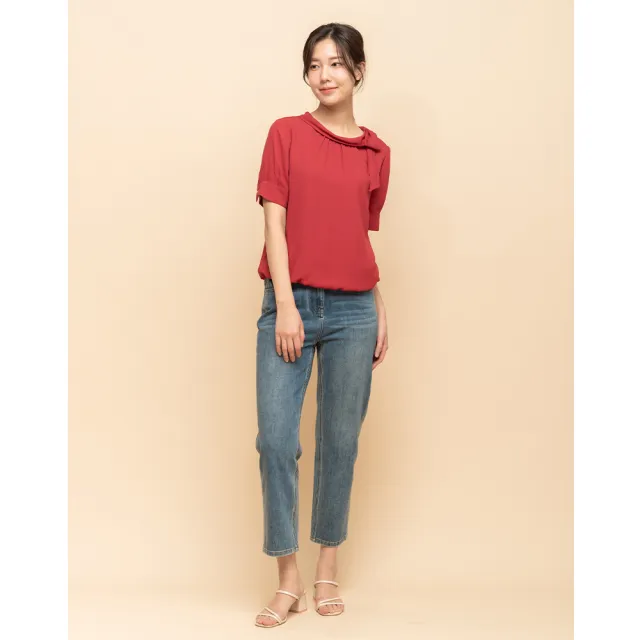 【perng yuh 芃諭名品】自在不羈 九分 刷色 牛仔褲(2025 SS Collection|4A春夏新品上市)