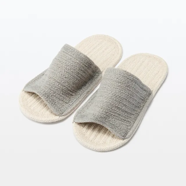 【MUJI 無印良品】室內前開拖鞋(共3色)