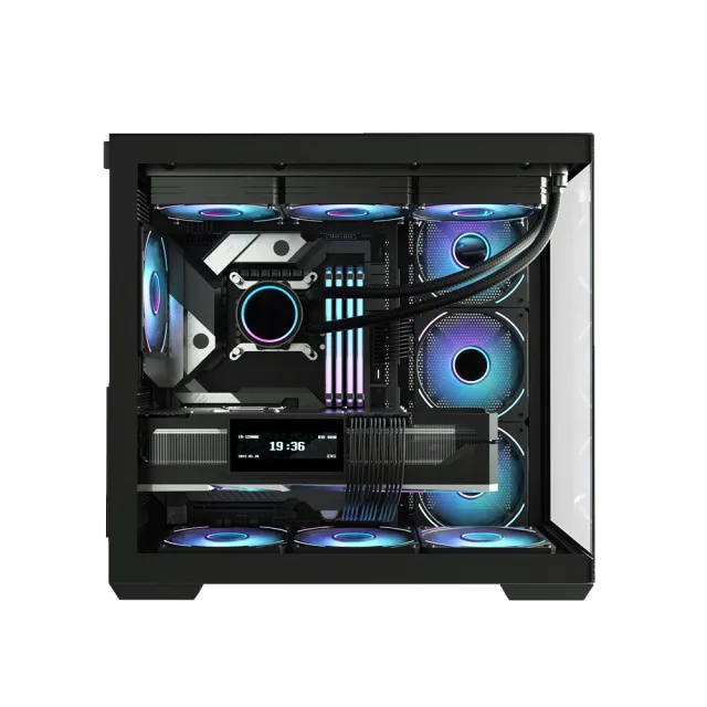 V708海灣景 ATX 海景機殼 機箱(預裝ARGB風扇)