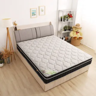 【本木】S02石墨烯硬式獨立筒床墊(雙大6尺)