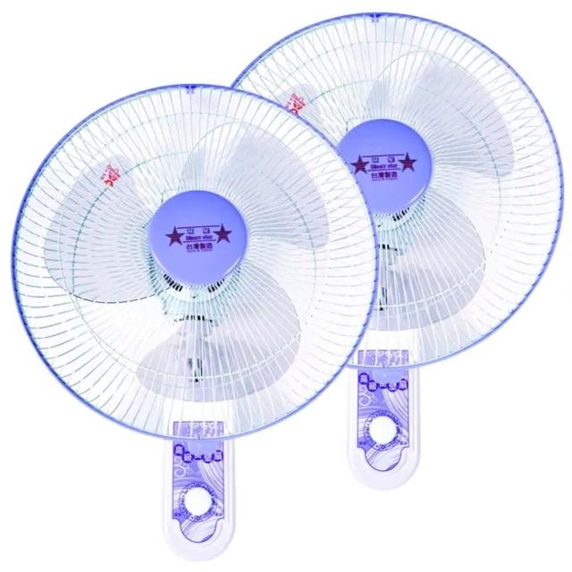 【雙星】14吋雙拉壁掛扇TS-1433(超值二入組)