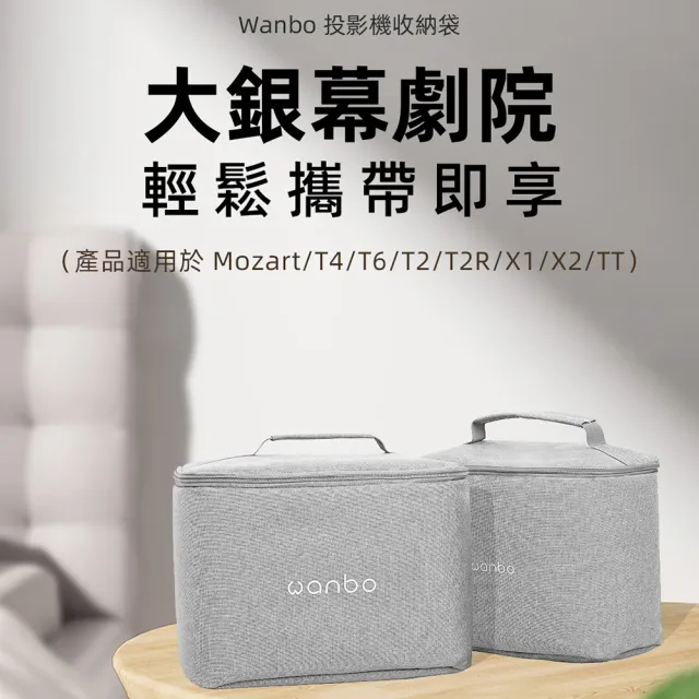 【Wanbo 萬播】投影專用收納包(適用T2 ultra)