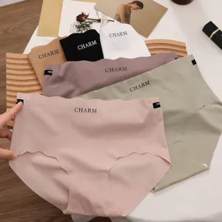 【chiao!Babe 俏寶貝】6件組 無痕冰絲輕薄少女內褲(M-XL/學生/少女/兒童/6色)