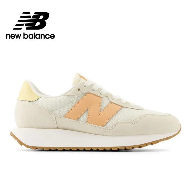 【NEW BALANCE】NB 復古鞋/運動鞋_女性_蜜桃黃_WS237FG-B