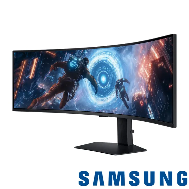 【Samsung 三星】S49FG916EC Odyssey 電腦螢幕(49型/1000R/雙2K/144Hz/HDR600/畫面PIP+PBP功能)
