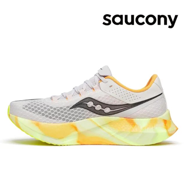 【SAUCONY 索康尼】ENDORPHIN PRO 4 輕量競速 跑鞋-男(SA20939-30)