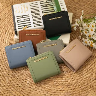 【Kinloch Anderson 金安德森】Carol 壓扣短夾(多款任選)