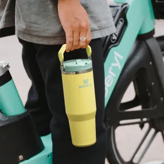 【Stanley】STANLEY 經典系列 IceFlow 手提吸管杯2.0 0.88L(全色系)
