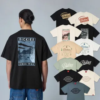 【Dickies】男女款沙漠風景/Logo短袖T恤(多款任選)